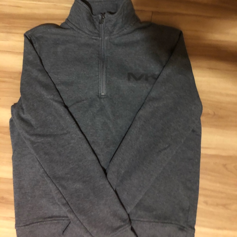 Michael kors quarter zip sweatshirt